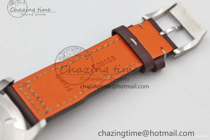 MIROTIME 0502 Mark XVIII IW327010 SS M+F 1:1 Best Edition Blue Dial on Brown Leather Strap A Resilient 7051